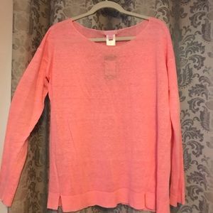 Lilly Pulitzer 100% linen longsleeve